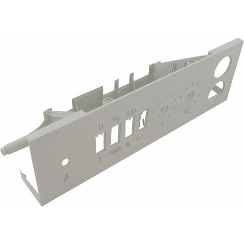 Dolní díl skřínky regulace s čelním krytem