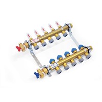 GTF-VSS 7 1" rozdělovač mosaz