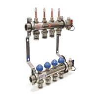 GTF-VSS 7 1" Push fit rozdělovač nerez