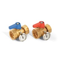 GT-KTH-1" Uzavírací kohout s teploměrem