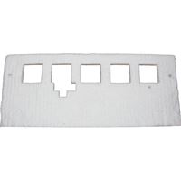 Izolace hořákové desky