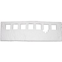 Izolace hořákové desky 