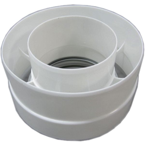 Připojovací adaptér DN80/125 při přechodu z CGB 35/50