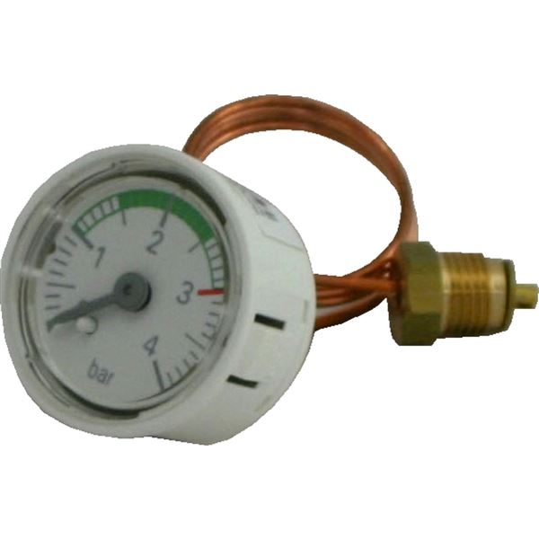 Manometer vytápéjícího okruhu 0-4