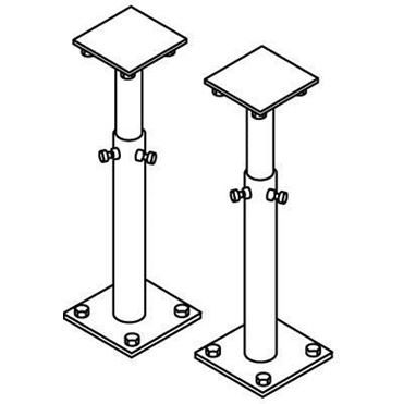 Sada upevňovacích konzol DN 40-50