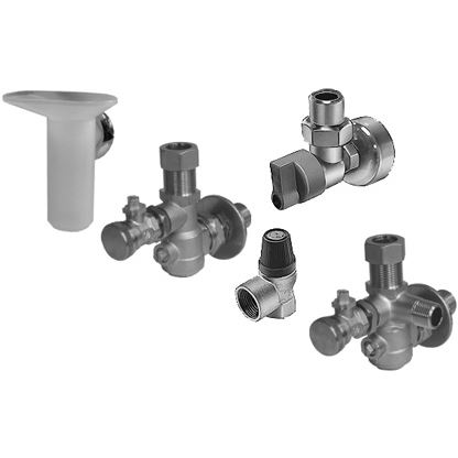 Připojovací sada pod omítku