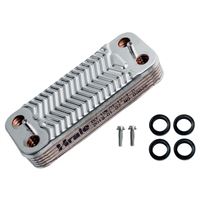 Deskový výměník tepla, 12 desek