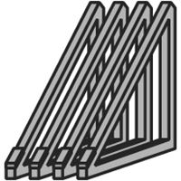 Stojan AluFlex-U na 3 kolektor TopSon F3