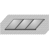 Mon. set  lišta 3 m+háky 2xF3 Alu(8ks)