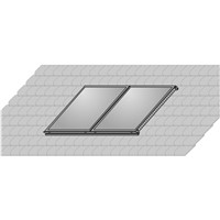 Mon. set  lišta +háky 2xF3