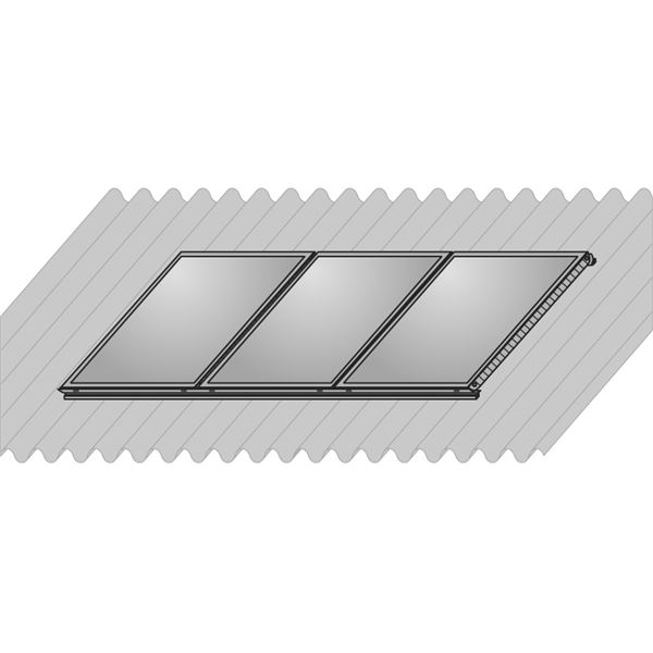 Mon. set  lišta 3m+háky 2xF3-1