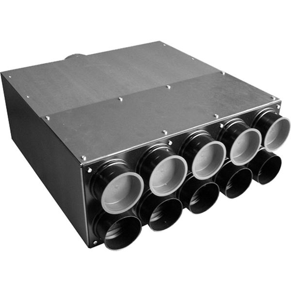 Rozvádzač vzduchu DN180, 63/52mm