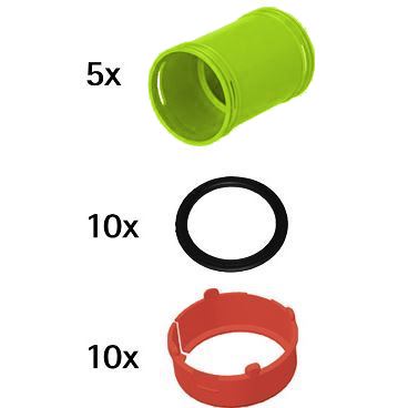 Souprava rychlospojek pre hadicu 75/63