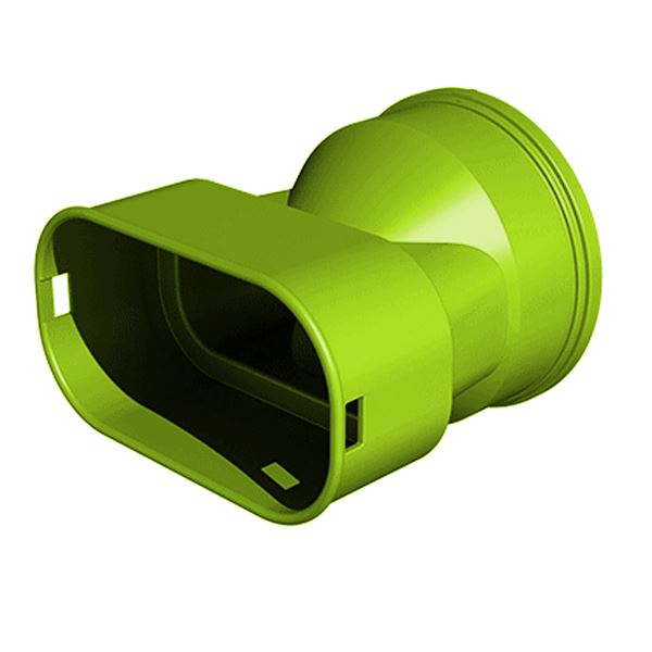 Adaptér na plochý kanál 50x100