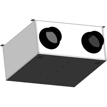 Tlumič hluku pro přívod a odvod vzduchu, DN160