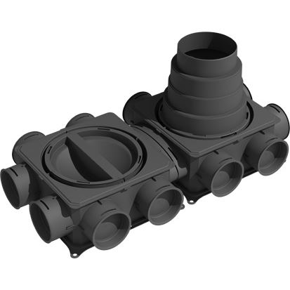 Rozdělovač vzduchu mini 12-75 DN 125-180