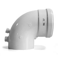 Přip.díl DN60/100 CGG-1K 90°