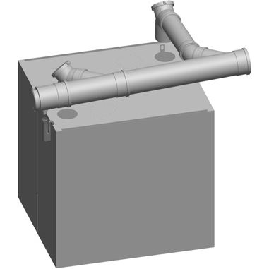 Přip. sada MGK Twin DN 250/200