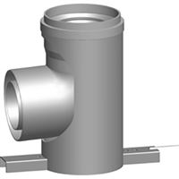 Koleno opěrné DN160 - 87ř