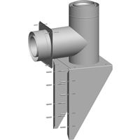 Nástěnná konzola vnější DN225/160