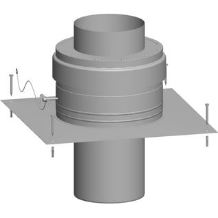 Kryt šachty -DN160-polyprop. čer