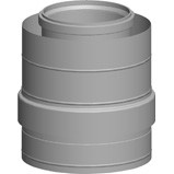 Mezikus nasávání DN300/200