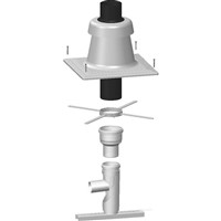 Základní soupr. DN 60-110 , plast kryt (k připoj. více kotlů)
