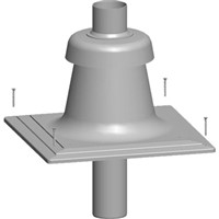 Kryt šachty DN80 - plast