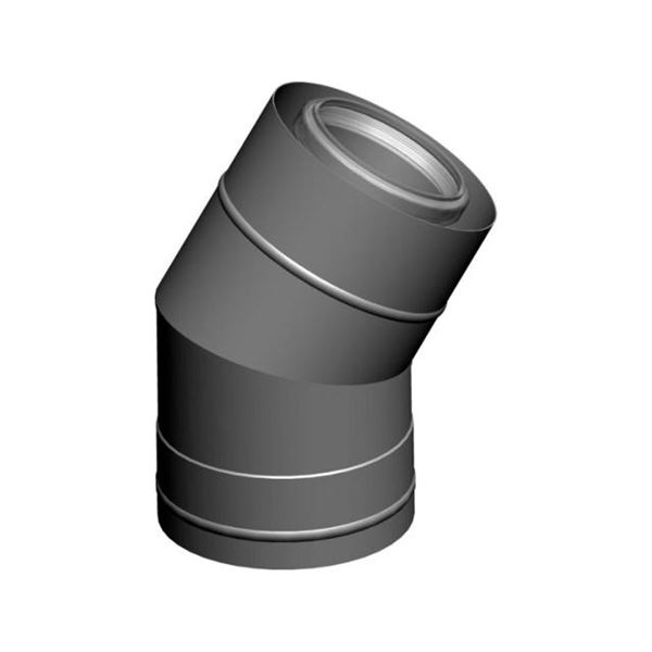 Koleno na fasádu DN 110/160, 30°