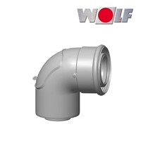 Revizní koleno 87ř DN60/100