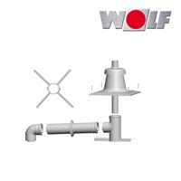 Připojovací sada DN60/100 -plastový kryt