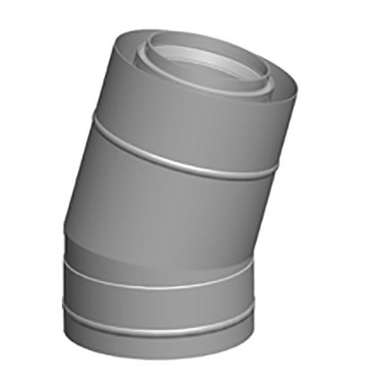 Koleno DN80/125 na fas.15 ř