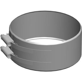 Svěrný pás na tr.DN80/125