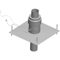 Kryt šachty DN 125 z ušlechtilé oceli 