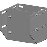 Prodloužení nástěnné konzolyna fasádu DN 160