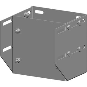 Prodloužení nástěnné konzolyna fasádu DN 160