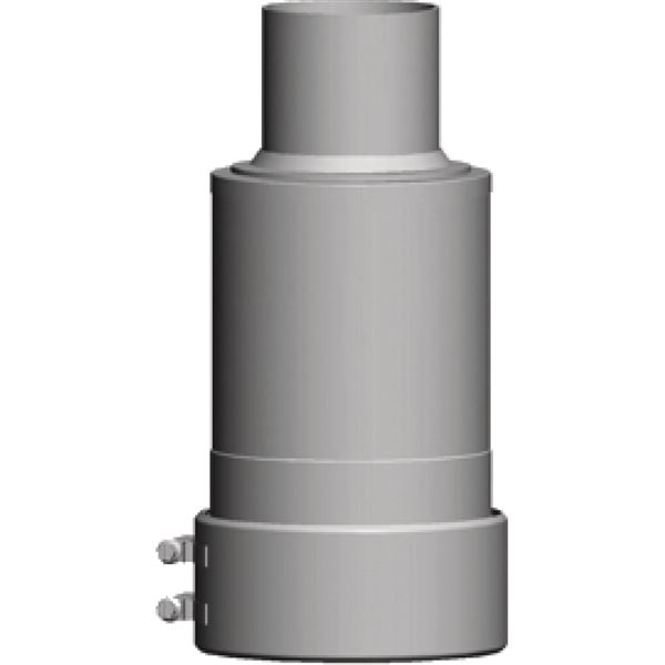 Vyústění komína na fasádu DN 80/125