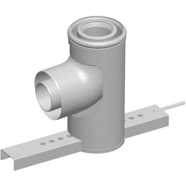 Opěrné koleno 87°/DN80/125