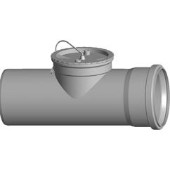 Revizní trubka DN 60 z polypropylenu