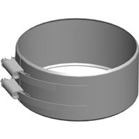 Zvířecí pás na troubu na fasádu DN 60/100