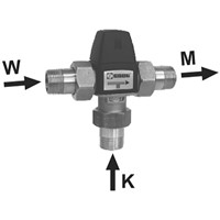 Solar.termost. směš. vody