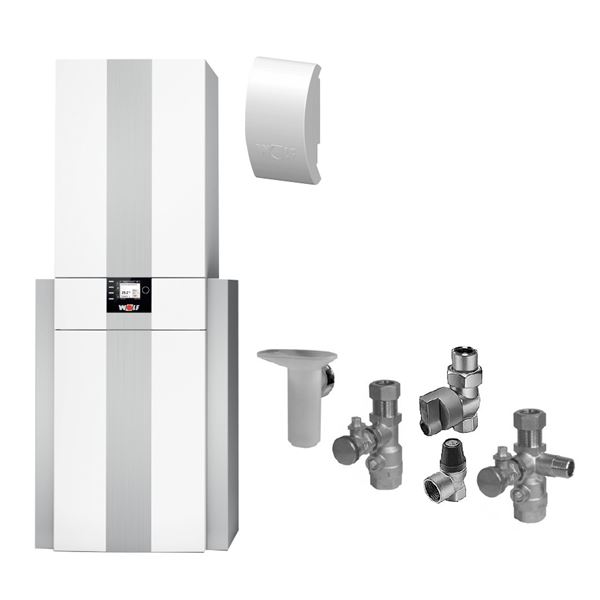 Sestava kotle CGS-2 20kW /150 R - s ocelovým regisrem