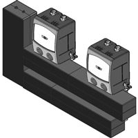 Sestava s hydr. vyrovnávačem pro CGB 75/100 s výstupem doleva