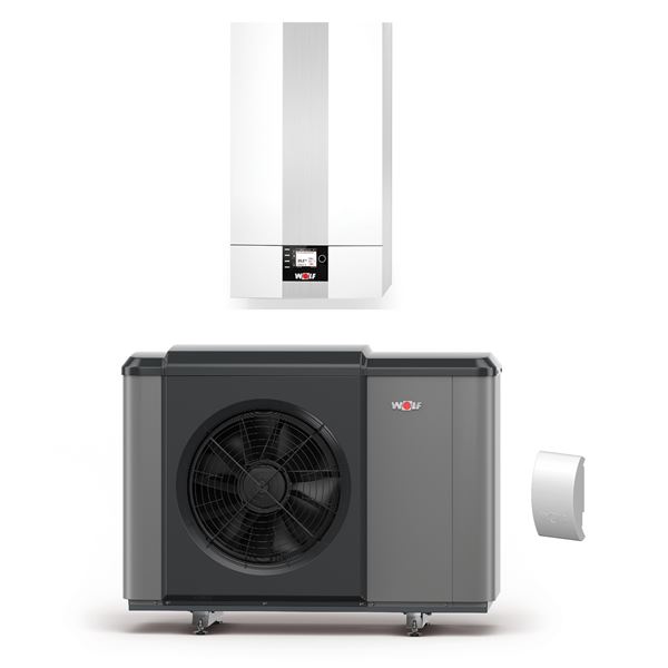 Sestava: Tepelné čerpadlo CHA-07 s BM modulem a snímačem teploty