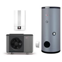 Tepelné čerpadlo CHA 10 se zásobníkem SEW-1-300