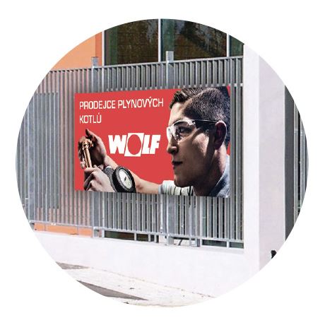 Reklamní banner, billboard - cena podle druhu