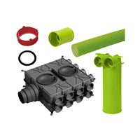 Sestava vnitř.syst.rozvodu vzduchu 75/63-DN160 a s rozdělovačem pro CWL(T)-300exc